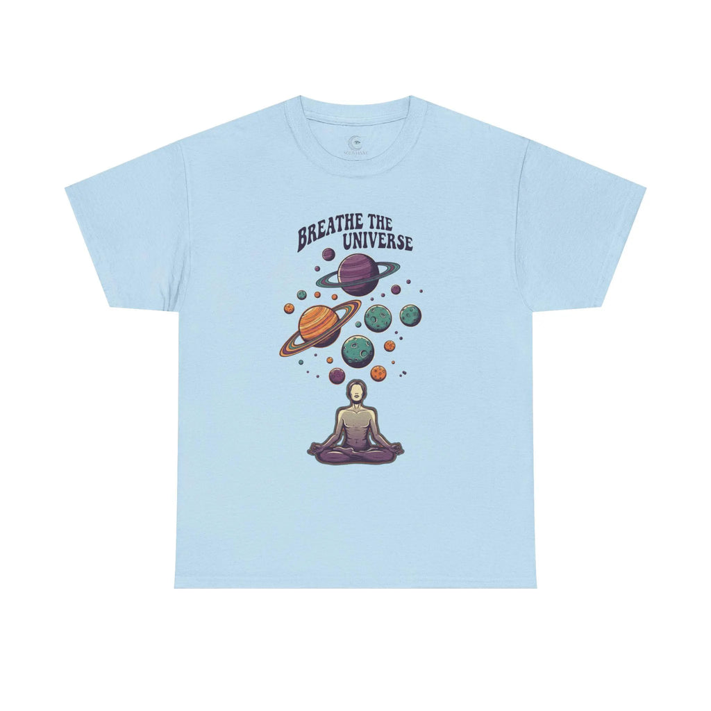 T-Shirt- Unisex Spiritual Graphic Tee, Heavy Cotton, Mindfulness, Yoga and Meditation Shirt for Men and Women