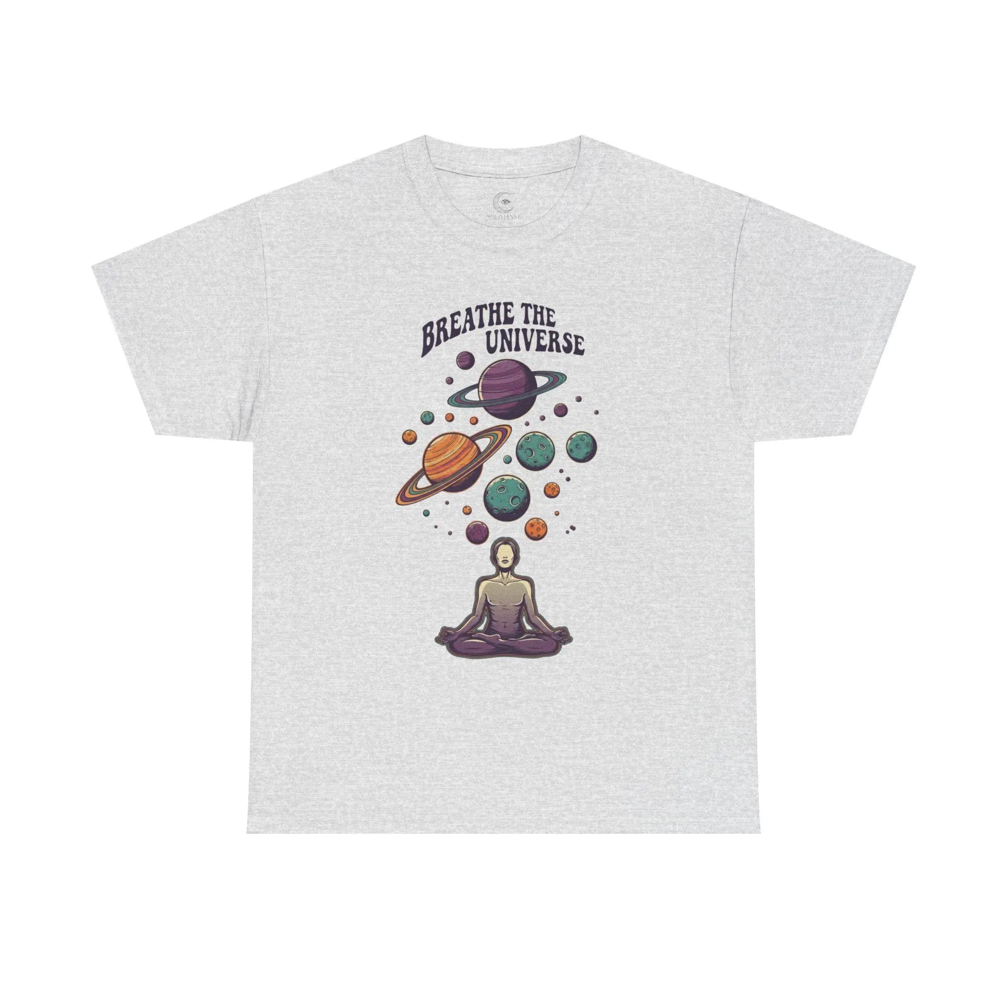 T-Shirt- Unisex Spiritual Graphic Tee, Heavy Cotton, Mindfulness, Yoga and Meditation Shirt for Men and Women