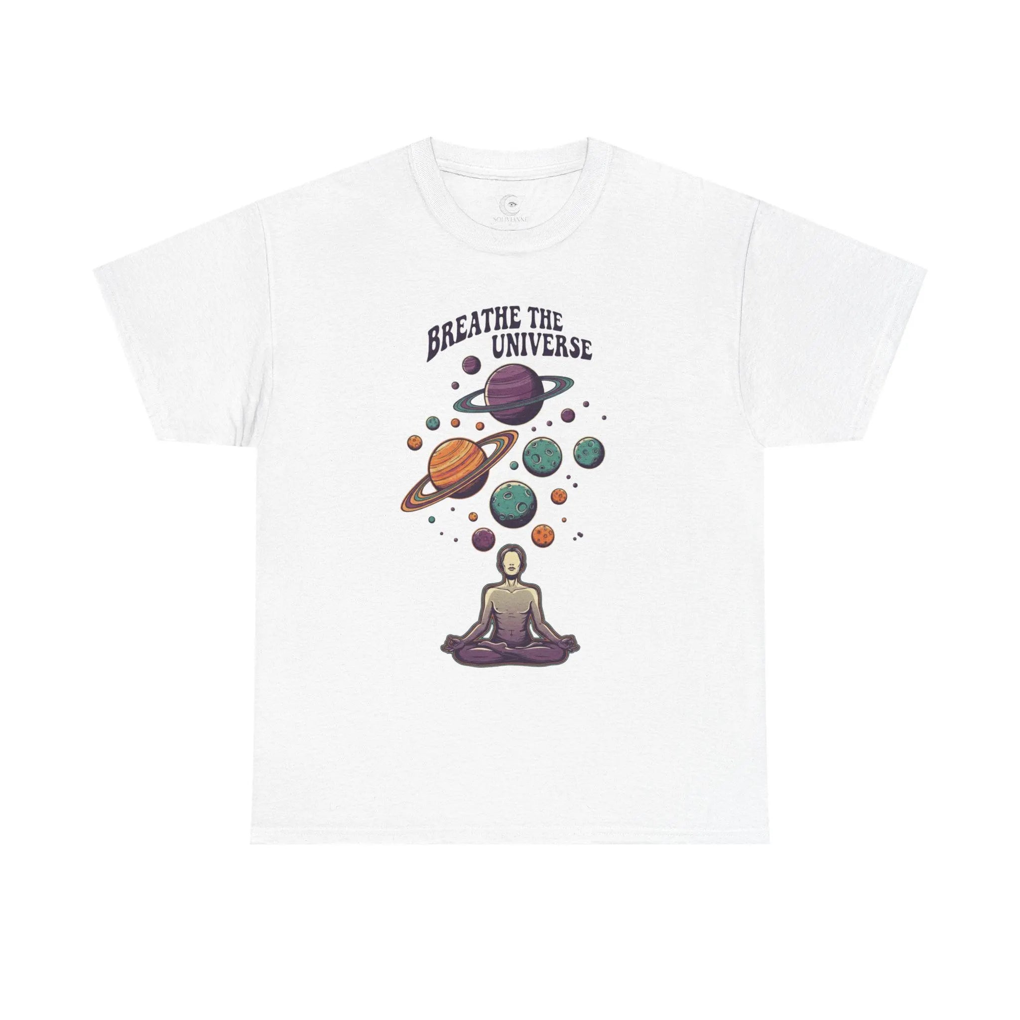 T-Shirt- Unisex Spiritual Graphic Tee, Heavy Cotton, Mindfulness, Yoga and Meditation Shirt for Men and Women